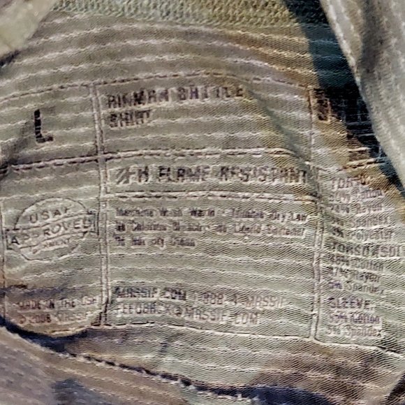 Air Force Combat Shirt (AFCS) – flame resistant - Tiger Camo - Picture 9 of 11